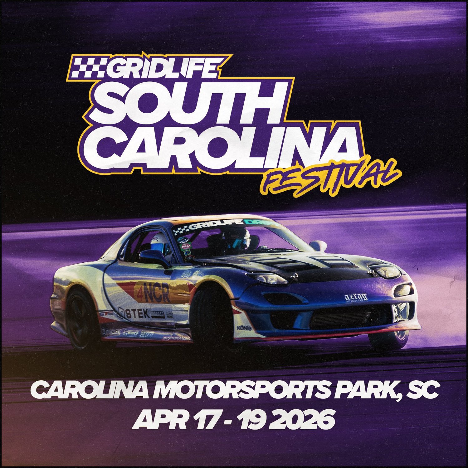 GRIDLIFE South Carolina Festival — Carolina Motorsports Park, SC